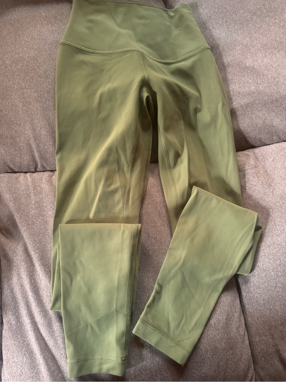 lululemon athletica Olive Green High-Rise Leggings